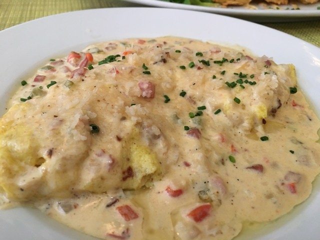 Atchafalaya omelet