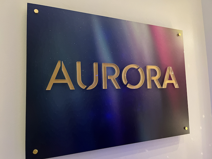 Aurora sign