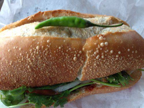 Banh mi sandwich