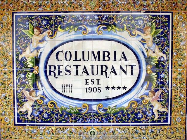Columbia sign