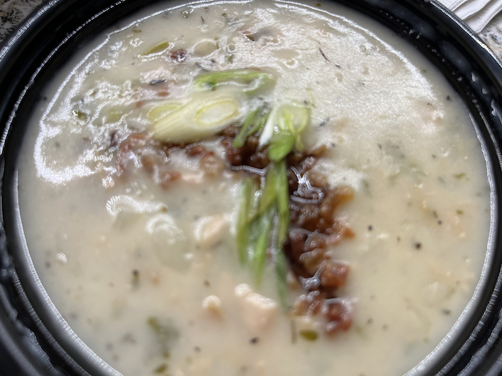 Current Seafood Counter chowder