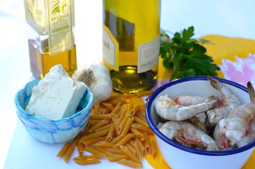 Diva shrimp and pasta