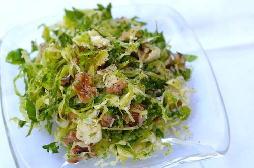 Divas Brussels Sprout Salad