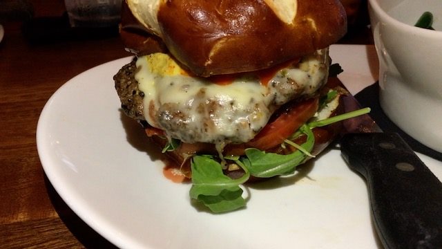 Hangry Bison burger