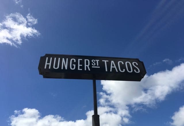 Hunger Street sign