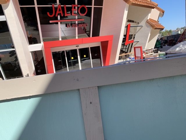 Jaleo exterior construction 2