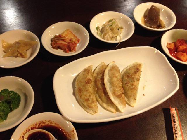Korea House dumplings