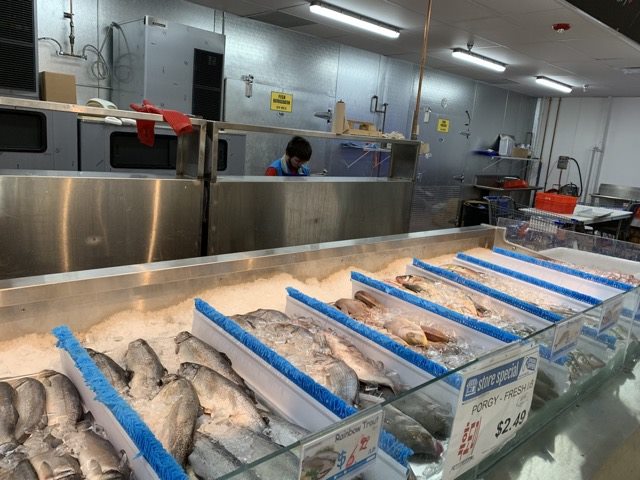 Lotte Market seafood 1