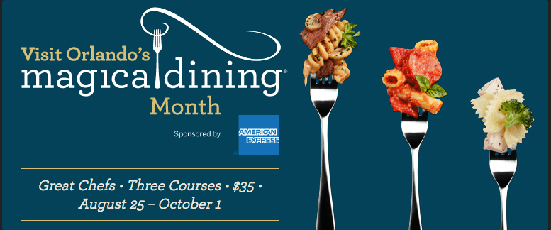 Magical dining month logo