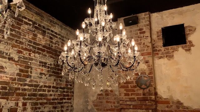 Old Jailhouse chandelier