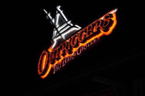 Outriggers sign