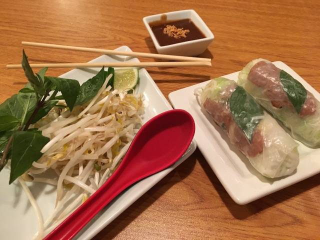 Pho and Roll rolls