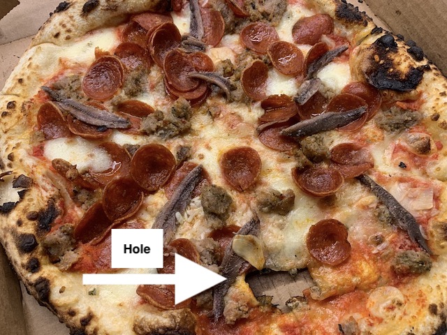 PizzaBruno hole