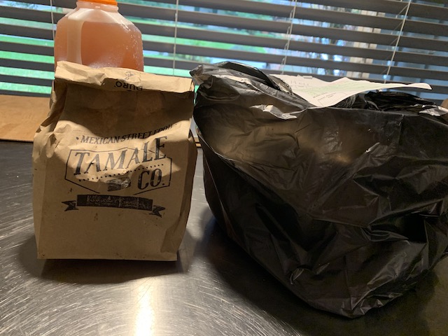 Tamale takeout bags