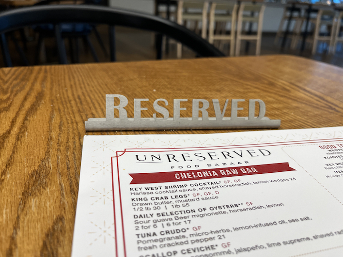 Unreserved reserved