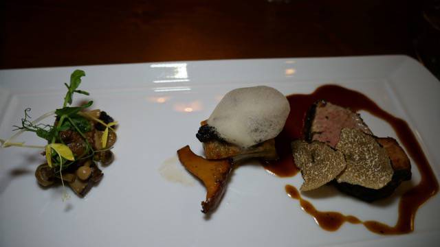 VE Veal with chantarelles and truffles