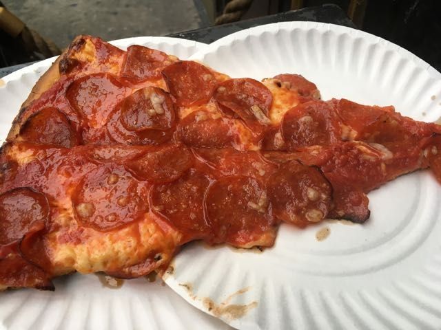 Artichoke Pizza slice