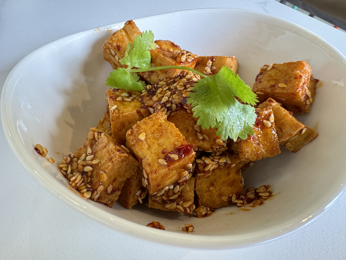Boiled Fish crispy tofu