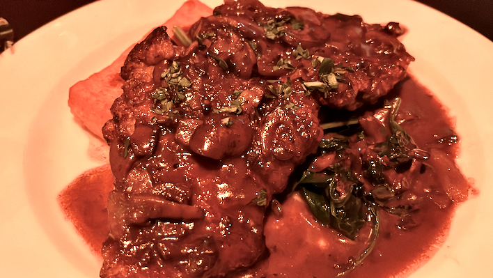F&D Woodfired Italian Kitchen Curry Ford veal marsala
