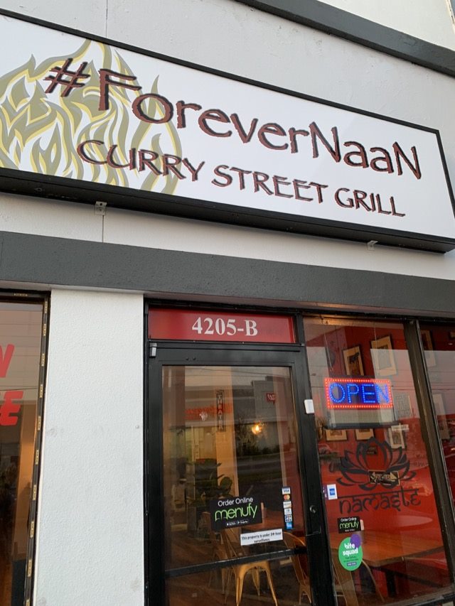 Forever Naan sign