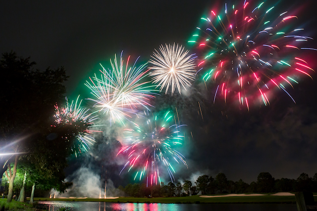 Grande Lakes fireworks