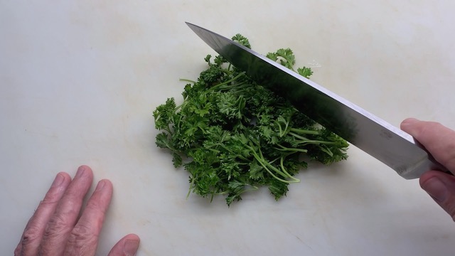 How to Chop Parsley still