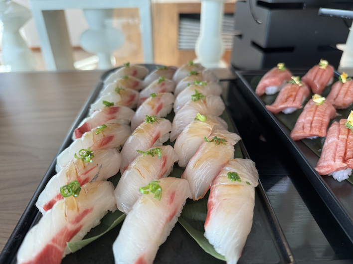 Illume Dinner Party sushi 1