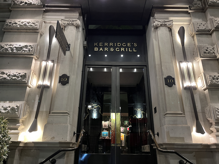 Kerridge's Bar & Grill at the Corinthia hotel in London.