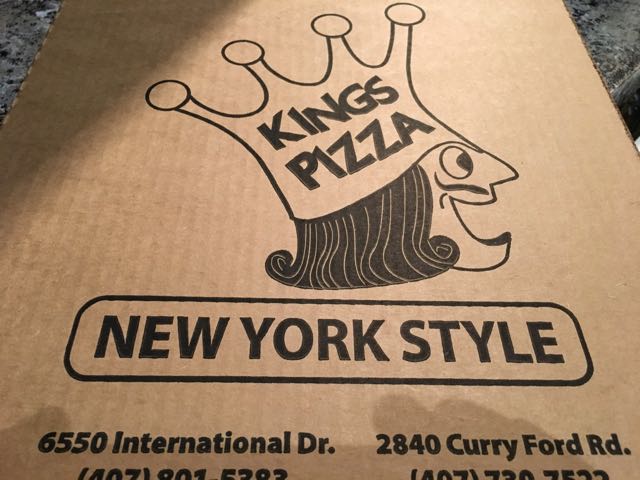 Kings Pizza box