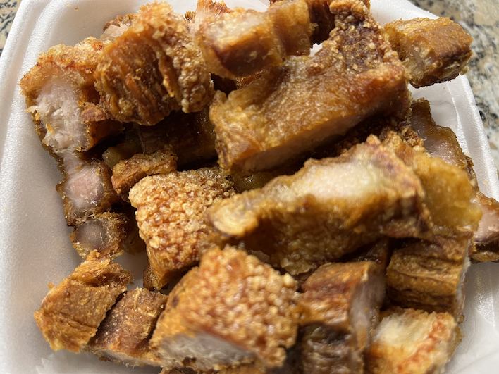 Thai Super Bowl crispy pork